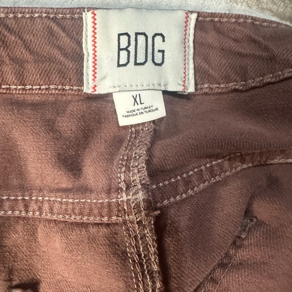 SIZE XL BDG Brown Mini Skirt - Picture 4 of 6